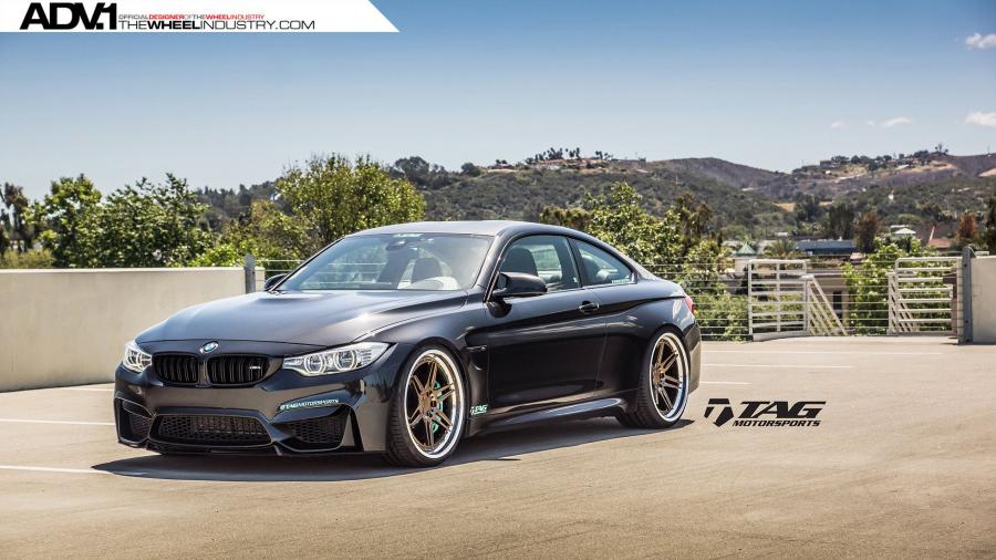 BMW M4 Coupe by TAG Motorsports on ADV.1 Wheels (ADV06TFCS) '2015